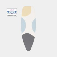 Housse de table à repasser taille D -135 x 45 cm, set complet - Spring Bubbles - Brabantia Philips Triple couche pour une meilleure diffusion de vapeur_2