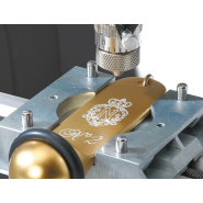 Graveuse M40 Gift avec tourne-cylindre pour gravure sur verre et objets cylindriques