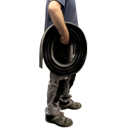 Protège câbles 1 canal - VOLGA DUO 15_2