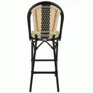 Chaise haute de restauration Andorre bicolore -_2