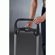Diable pliable WOLFCRAFT - charge 100 kg - poignée escamotable et bavette pliable_2