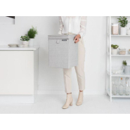 Panier à linge empilable Brabantia 35 litres - Grey - Tri efficace et compact_2