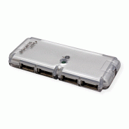 VALUE Hub USB 2.0 pour portables, 4 ports, sans adaptateur_2