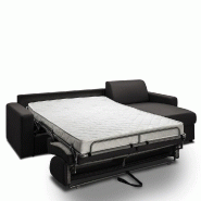 Canapé d'angle convertible express Midnight - Gris graphite - Couchage 140x197 cm - Matelas 16 cm - Fabrication italienne_2
