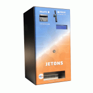 Distributeur de jetons personnalisable - Pièces et/ou billets - 2 hoppers - 1200 jetons par hopper_2