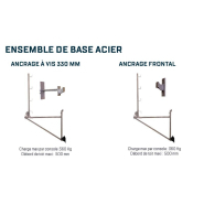 Échafaudage sur console polyvalent - Idéal pour charpente et couverture - française - Modèle Polyconsoles - Frénéhard_2