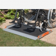 Rampe PMR premium non pliable - aluminium antidérapant - longueur de 61 à 150 cm_2