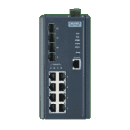 Switch ethernet 8 ports 10/100Mbps + 4 SFP Administrable - Température extrême -40~75° - Référence: EKI-7712E-4FI-AU - Advantech_2