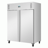 Armoire réfrigérée positive ou négative inox - 2 portes - série U - 1300L - Polar - UA092_2