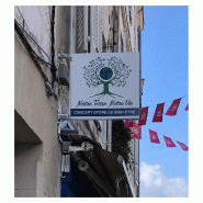 Enseigne Drapeau Lumineuse Carré/Rectangle Plexiglas Diffusant_2