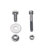 Kit de fixation toit plat 15° 1x10 pour une ligne de 10 panneaux de portrait - schletter_2