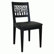 Chaise emma en bois massif et metal_2