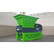 Déchiqueteur industriel mono arbre - pré-trituration des déchets contaminés - fiable et durable_2