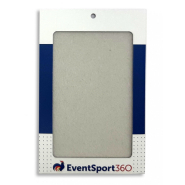 Porte-badge en carton A6 - Norme FSC - Reference : IDPA6-KRAFTPERSO_2