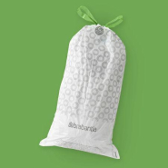 Sacs poubelle PerfectFit -Code G (23-30 litres) Brabantia, 6 Rouleaux de 20 sacs - Résistants et pratiques_2