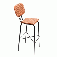 Tabourets de restaurant Lutetia - dimensions compactes et design élégant_2