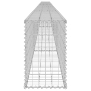 Vidaxl mur en gabion avec couvercles acier galvanisé 900x30x50 cm 147816_2