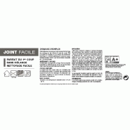 Joint pâte carrelage Cermix gris foncé 1.5 kg - 5 m² - Joint facile pour murs intérieurs_2