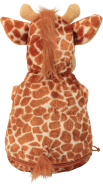 Peluche zippée Girafe - Rembourrage amovible - Réf: MM564 - Marque Mumbles_2