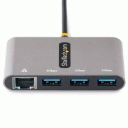 StarTech Hub USB-C à  3 ports avec Ethernet - 3x USB-A_2