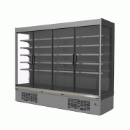 Vitrine réfrigérée verticale TEMPERA EFFICIA - Portes double vitrage, 0°C à +2°C, 5 niveaux, 937 mm largeur, 760 mm profondeur, 2050 mm hauteur_2
