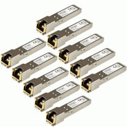 Module SFP GBIC compatible HPE J8177C - Transceiver 1000BASE-T - Paquet de 10_2