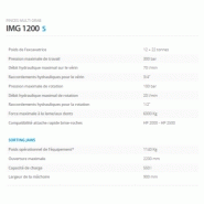 Pinces de tri multi grab Indeco IMG 1200S - Ind. Spa_2