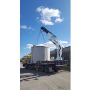 Grue hydraulique auxiliaire avec pression maximale de 320 bar
