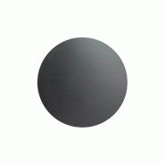 Infinity mange-debout avec piètement noir + plateau HPL noir Ø 70 cm_2