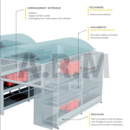 Magasin modulaire coupe 3D pour stockage_2
