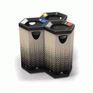 Poubelle de tri sélectif et recyclage en carton - 100 L_2