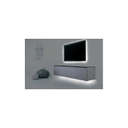 Réglette LED 12W - 100 cm - Très lumineux - Idéal vitrines, bibliothèques, garde-robes, plans de travail, meubles de cuisine, étagères - NOVIL 2_2