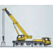 Grue polyvalente XCA60_E avec capacité de 60 tonnes