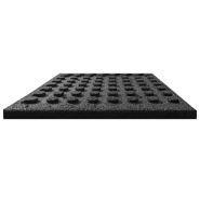 Vidaxl carreaux de protection antichoc 24pcs caoutchouc 50x50x3cm noir 276275_2