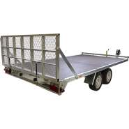 Remorque pour espace vert - 4,10 X 2,20 M - 2700 KG - ÉRDÉ PLBH 4122_2