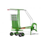 ZK 450 WIR - Andaineur agricole SIPMA - 4,50 m - Transmission d'huile et bras à 4 dents doubles_2