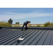 Ancrage dissipateur bac sec et panneau sandwich: dispositif de protection contre les chutes de hauteur_2