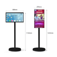 Borne tactile mobile sur batterie 22 pouces - Ecran tactile IPS 21.5'' - Résolution 1920x1080 Réf : 330000_2