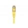Cordon RJ45 Catégorie 6 F/UTP jaune - 1,5 m - Blindage aluminium - Cuivre - Normes ANSI/TIA 568 et ISO 11801_2