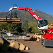 Grappin à bois industriel - Gamme pour porteur de gros gabarit à partir de 28 tonnes - Construction en HARDOX et WELDOX_2