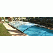 Abri piscine bas amovible et manuel - Modulable, coulissant, ultra bas et adaptable tout terrain_2