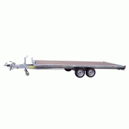 Remorque porte-engins Lider 3.5T - 5.06m - 2 essieux - plateau basculant et roues renforcées_2