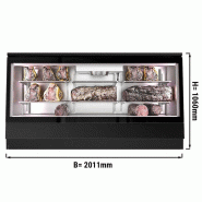 Vitrine réfrigérée à viande noire - L 2011 mm_2