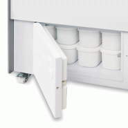 Congélateur vitré de glace BERMUDA RV10 (300 / 255) Gris TEFCOLD_2