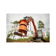 Raboteuse de souches idéale pour la sylviculture et l'entretien des espaces publics - Dipperfox SC400_2