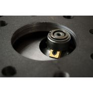 Chanfreineuse industrielle pour pièces grandes et lourdes - KKF 3-SL avec plateau robuste et fraises amovibles_2