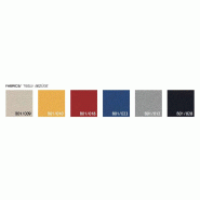 Cloisonnette acoustique en tissu - Officity - Noir, 92,5 x 33,1 cm_2