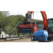 Balayeuse pour pelleteuses Cangini - Nettoyage des surfaces verticales et zones difficiles d'accès_2