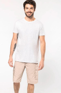 Bermuda léger multipoches homme - Kariban - Réf: K755 - 100% coton, tissu popeline lavé, pratique et fonctionnel_2