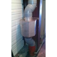 Équipement de filtration d'eau de pluie en inox pour descentes d200